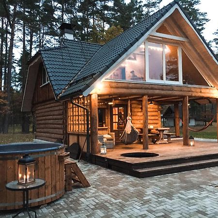 "Gaujmale" Sauna House In Nature Laukbeitini 外观 照片