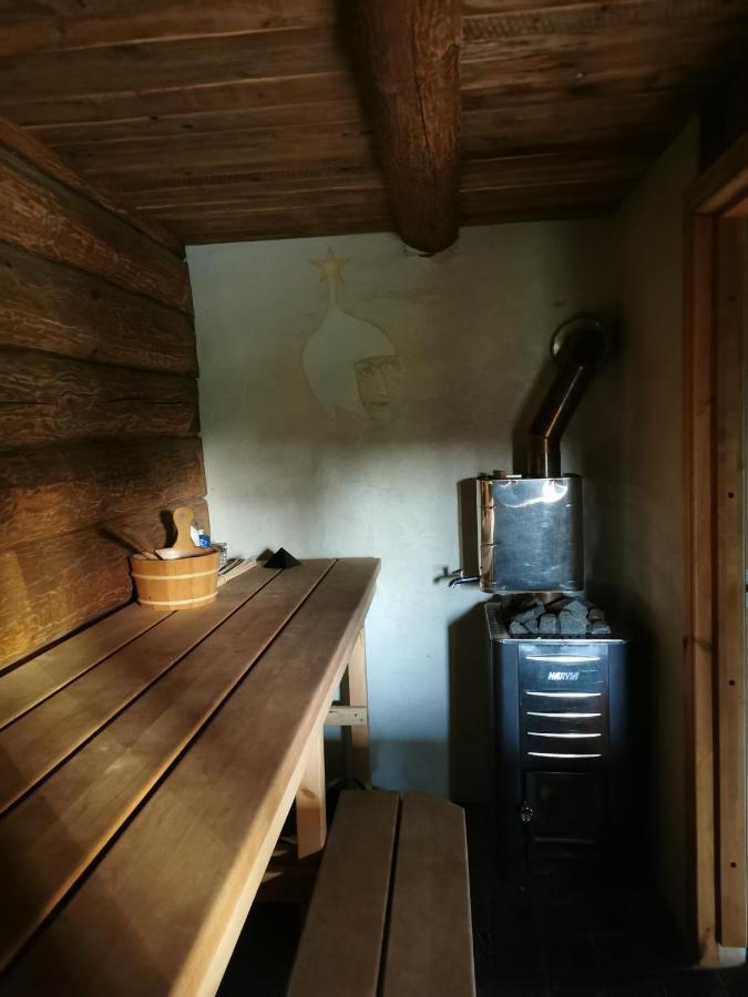 "Gaujmale" Sauna House In Nature Laukbeitini 外观 照片